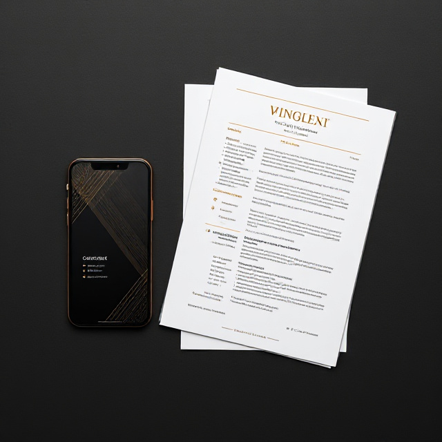 Carte digitale QIDROO et CV réunis sur différents écrans